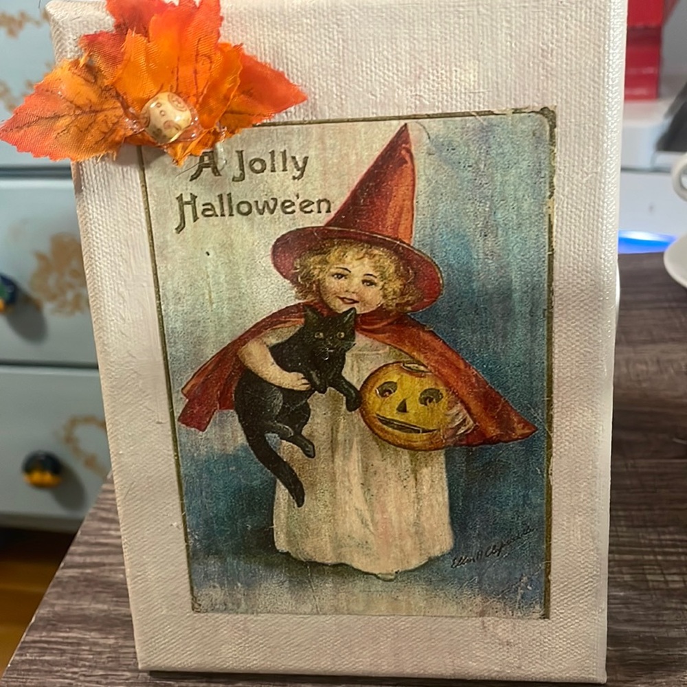 Victorian Halloween Picture 5x7